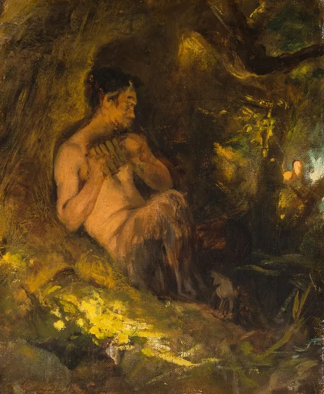 Fauno (esboço II), Pál Szinyei Merse
