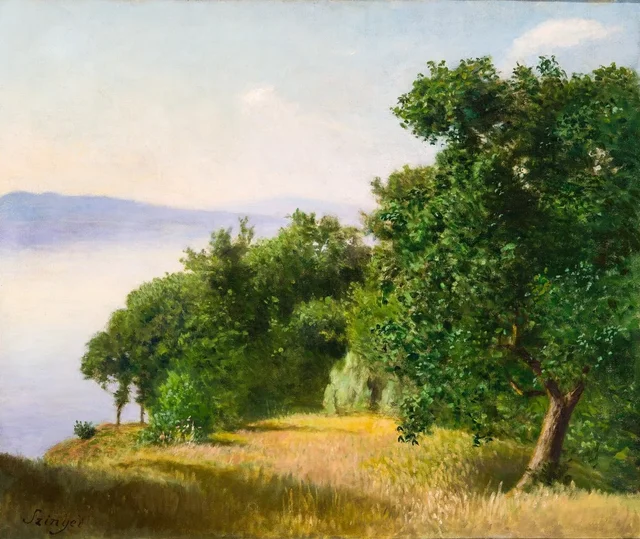 Vista de Fonyód, Pál Szinyei Merse