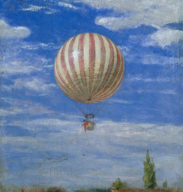 O Balão, Pál Szinyei Merse