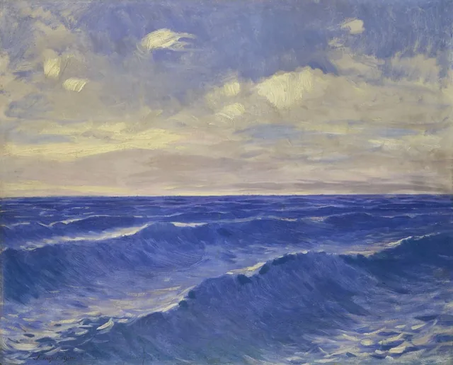 Mare azzurro, Pál Szinyei Merse