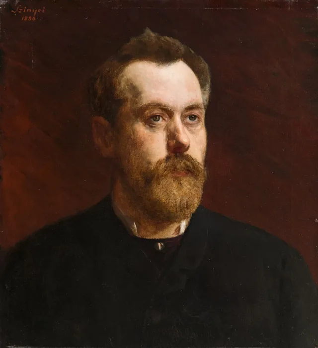 Autorretrato, Pál Szinyei Merse