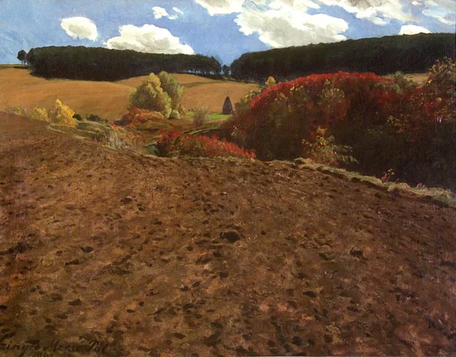 Paisagem de outono, Pál Szinyei Merse