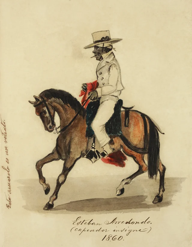 Esteban Arredondo (capeador insigne), Pancho Fierro