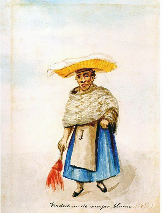 A vendedora de manjar branco