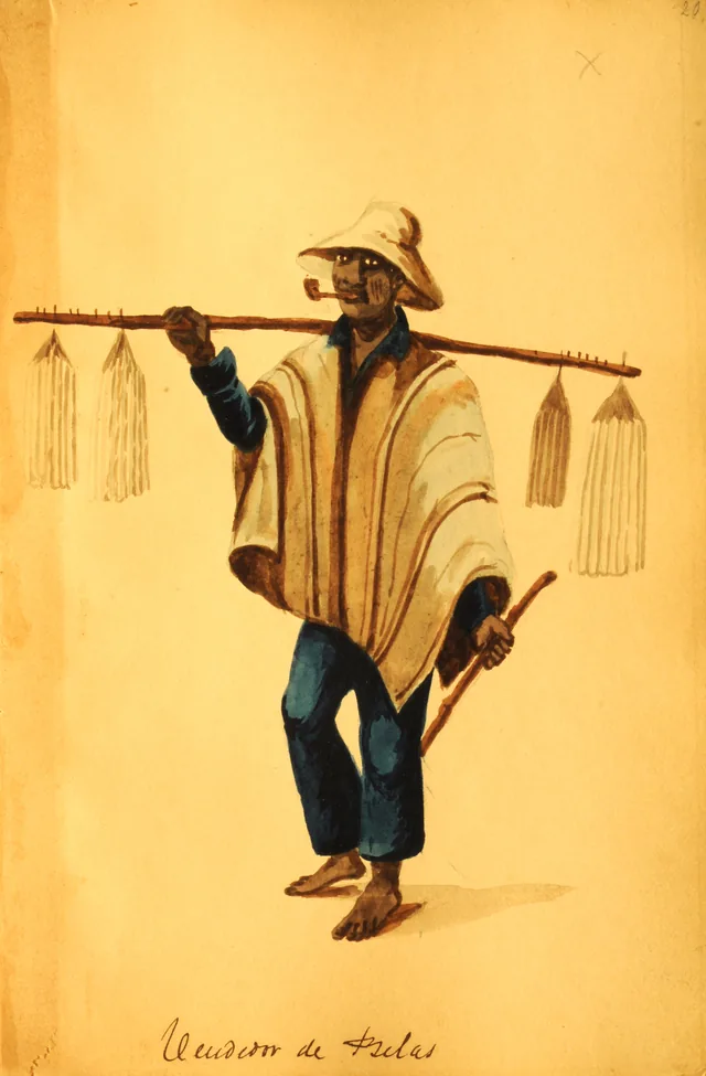 Vendedor de velas, Pancho Fierro