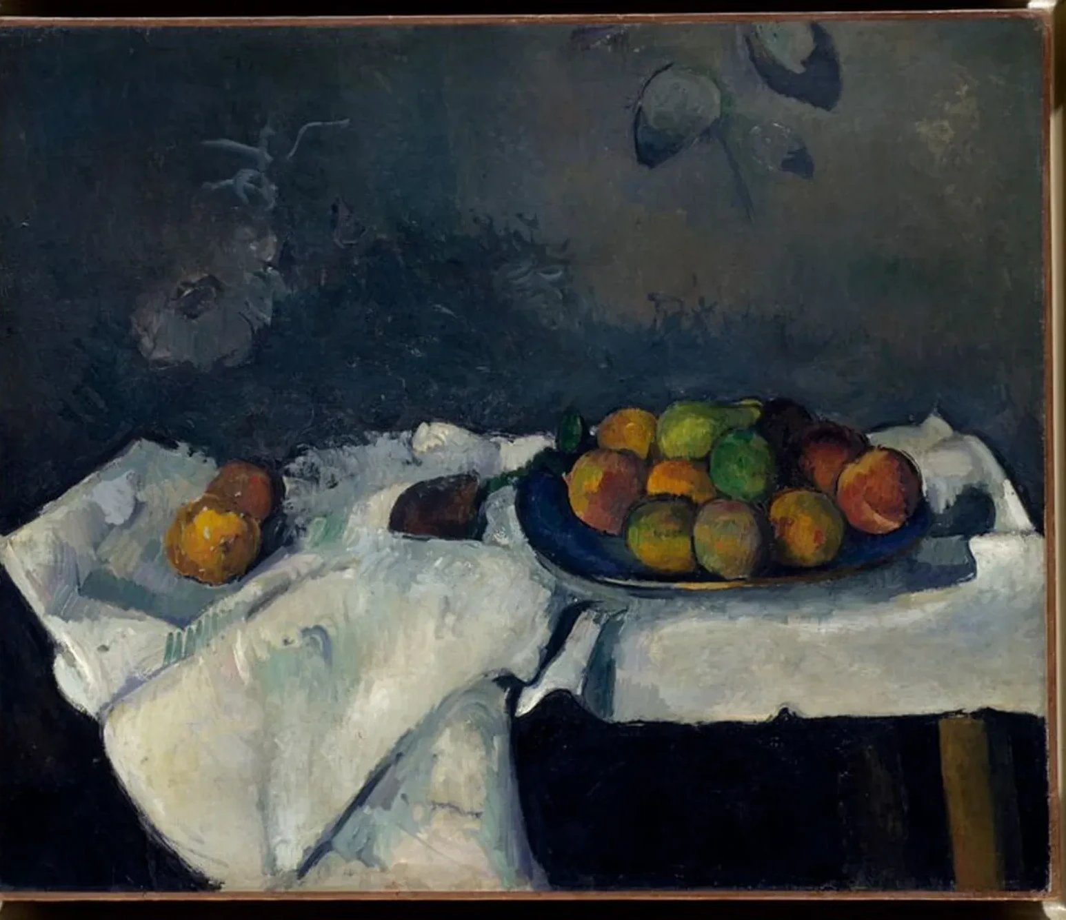 Assiette de pêches, Paul Cézanne