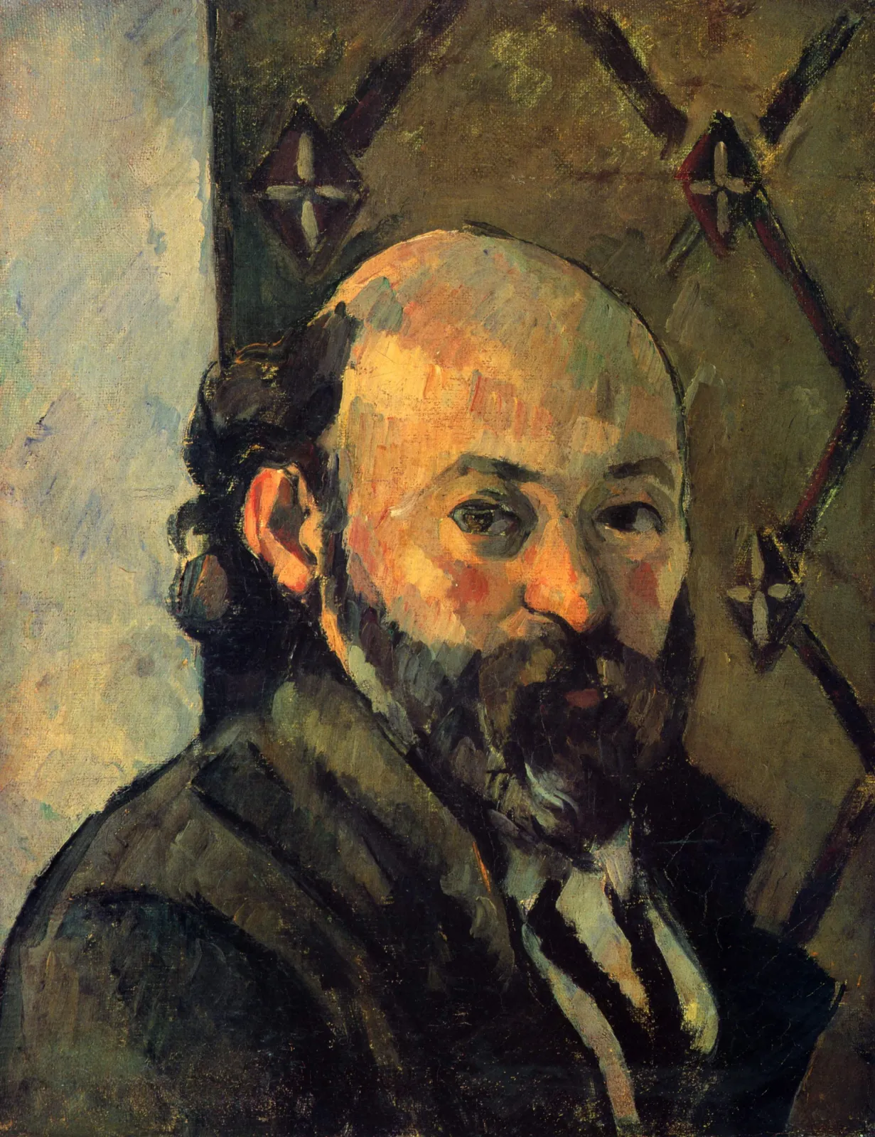 Autoportrait, Paul Cézanne