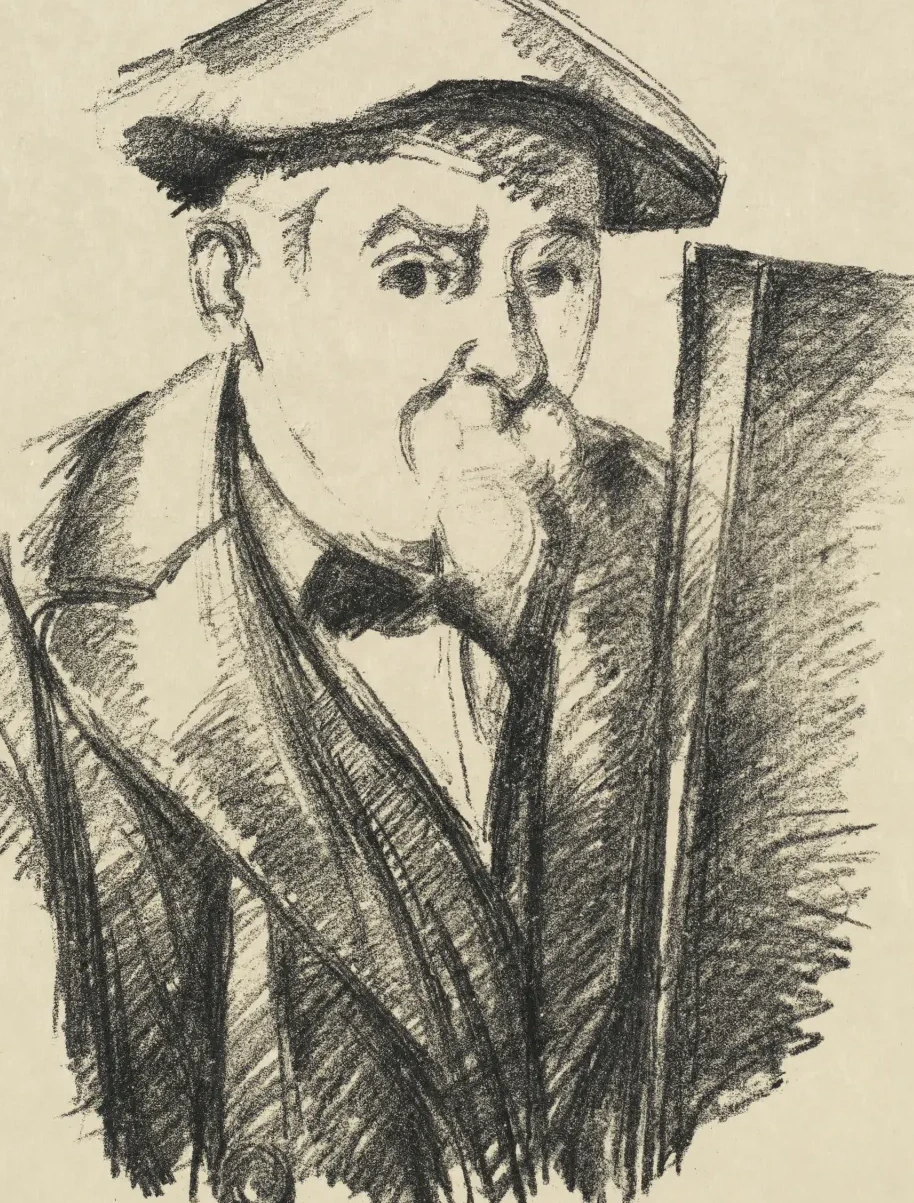 Autoportrait, Paul Cézanne