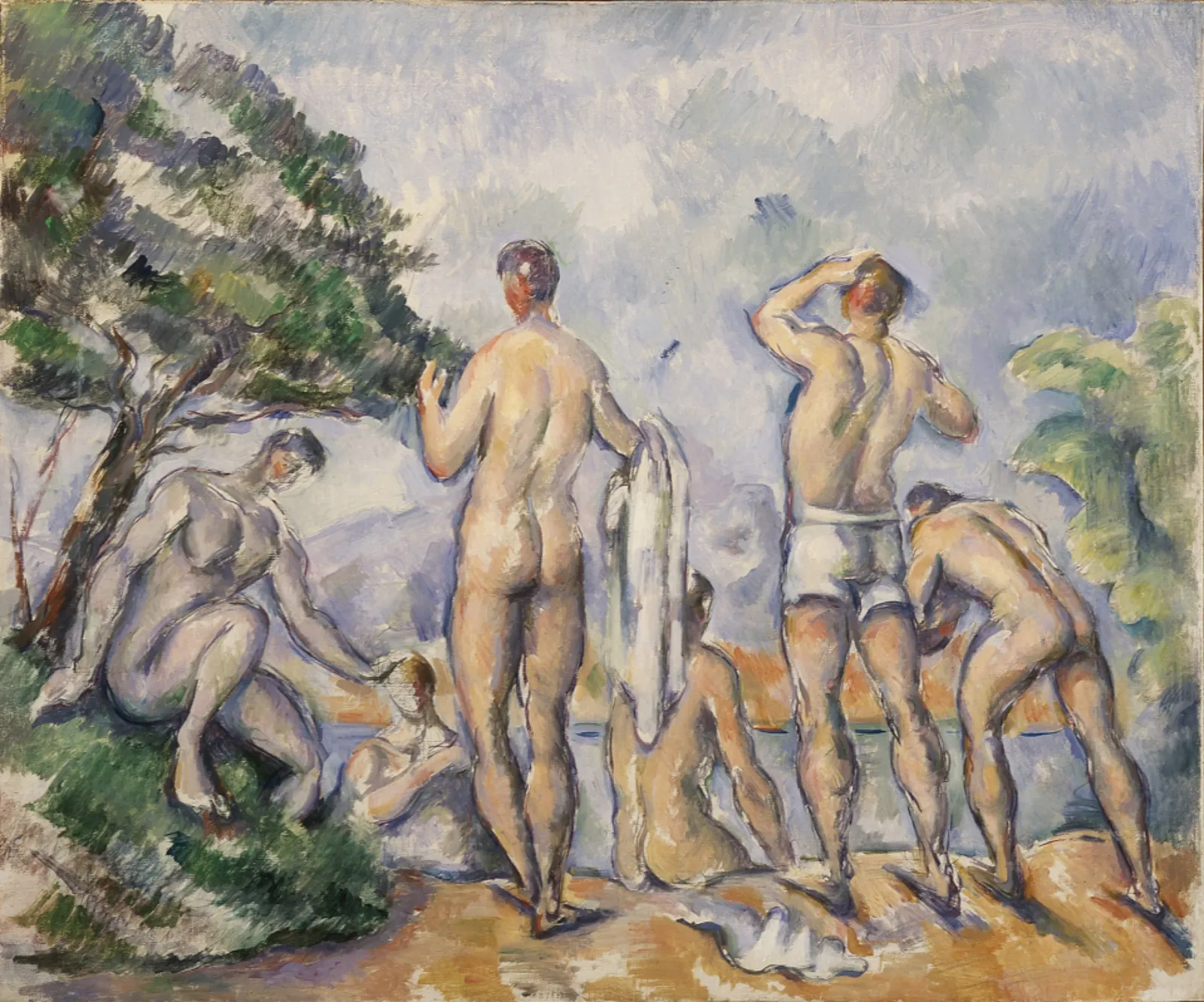 Baigneurs, Paul Cézanne