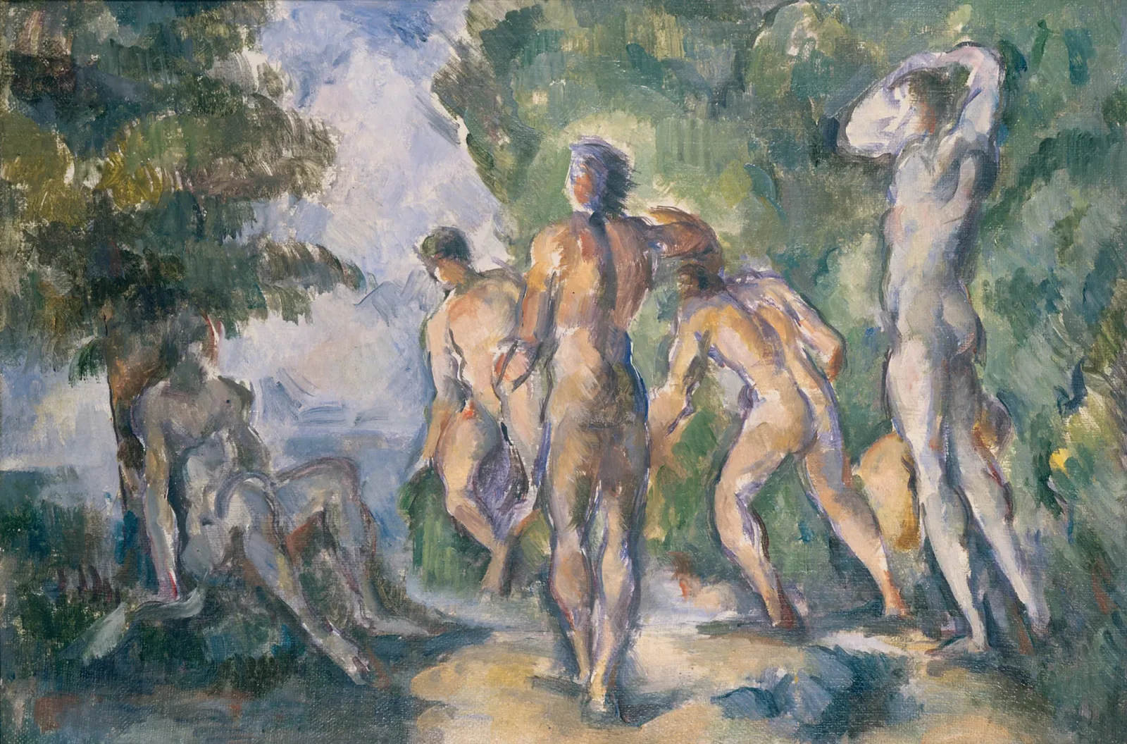 Baigneurs, Paul Cézanne