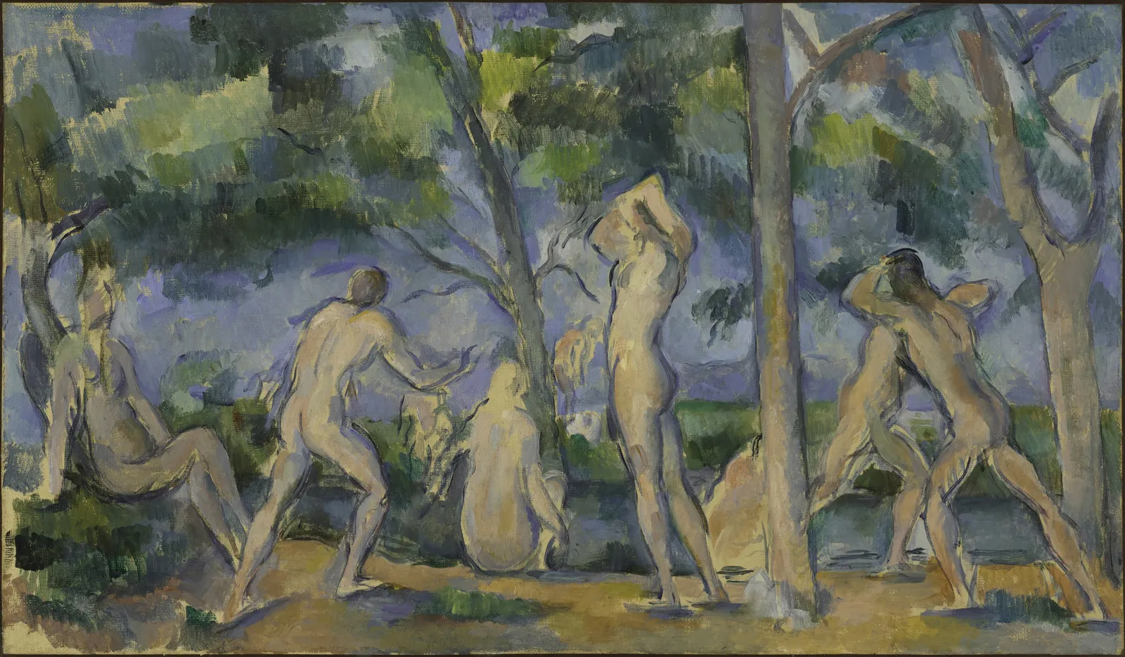 Baigneurs, Paul Cézanne