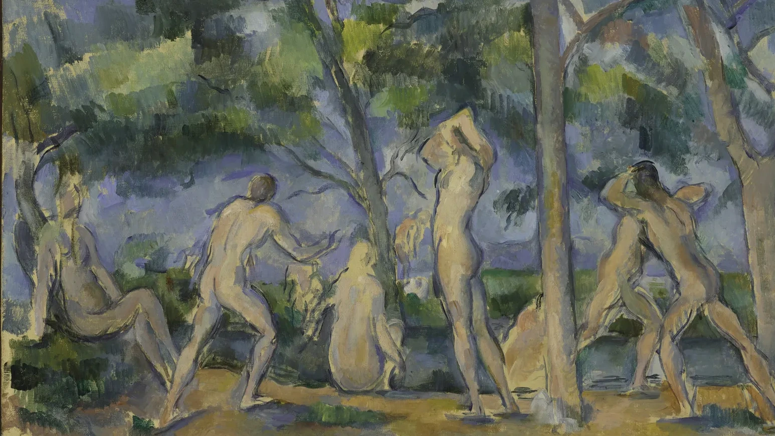 Baigneurs, Paul Cézanne