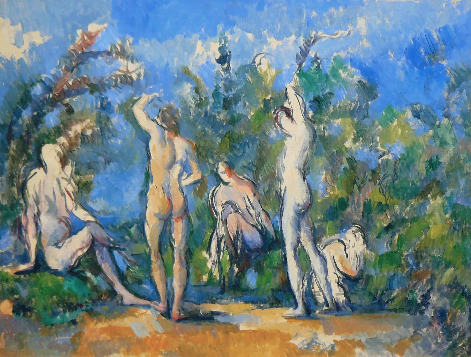 Baigneurs, Paul Cézanne