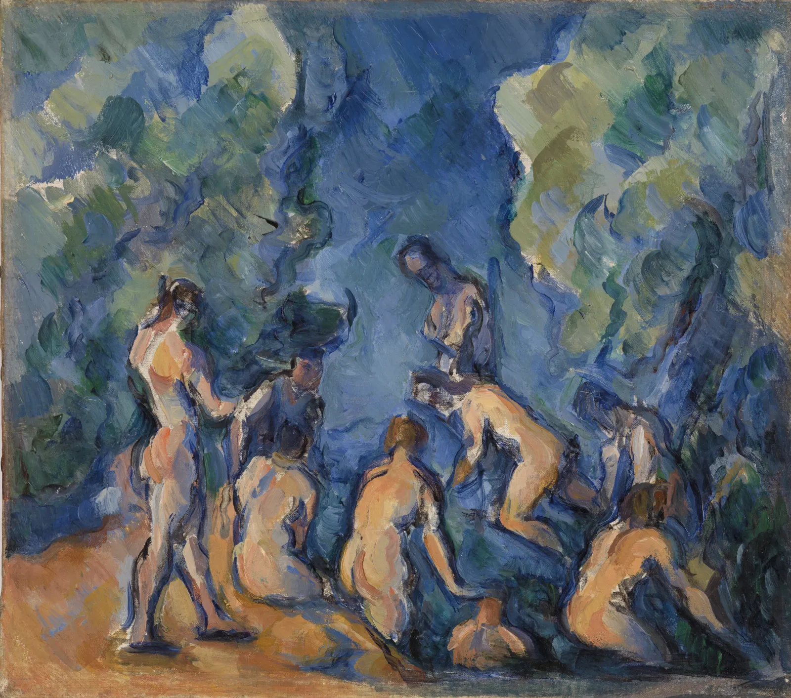Baigneurs, Paul Cézanne