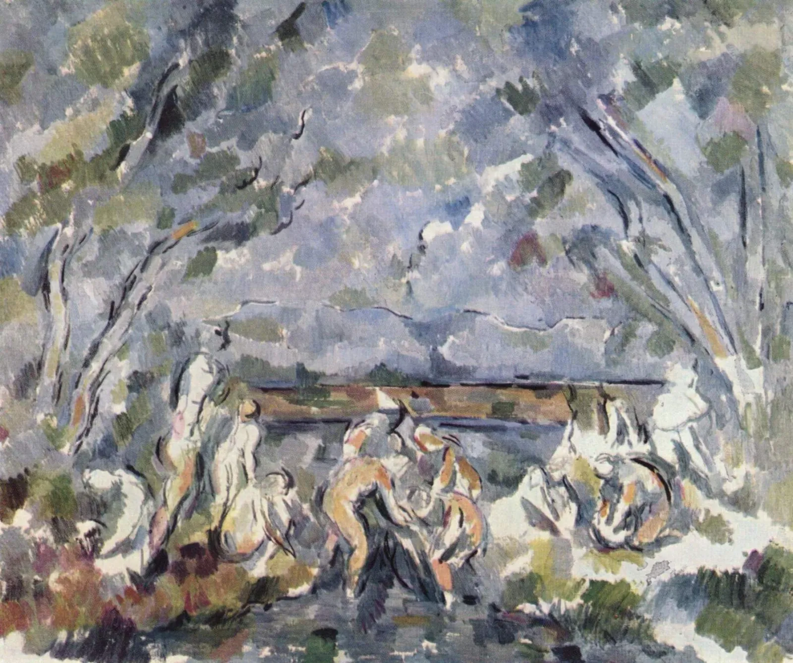 Baigneuses, Paul Cézanne