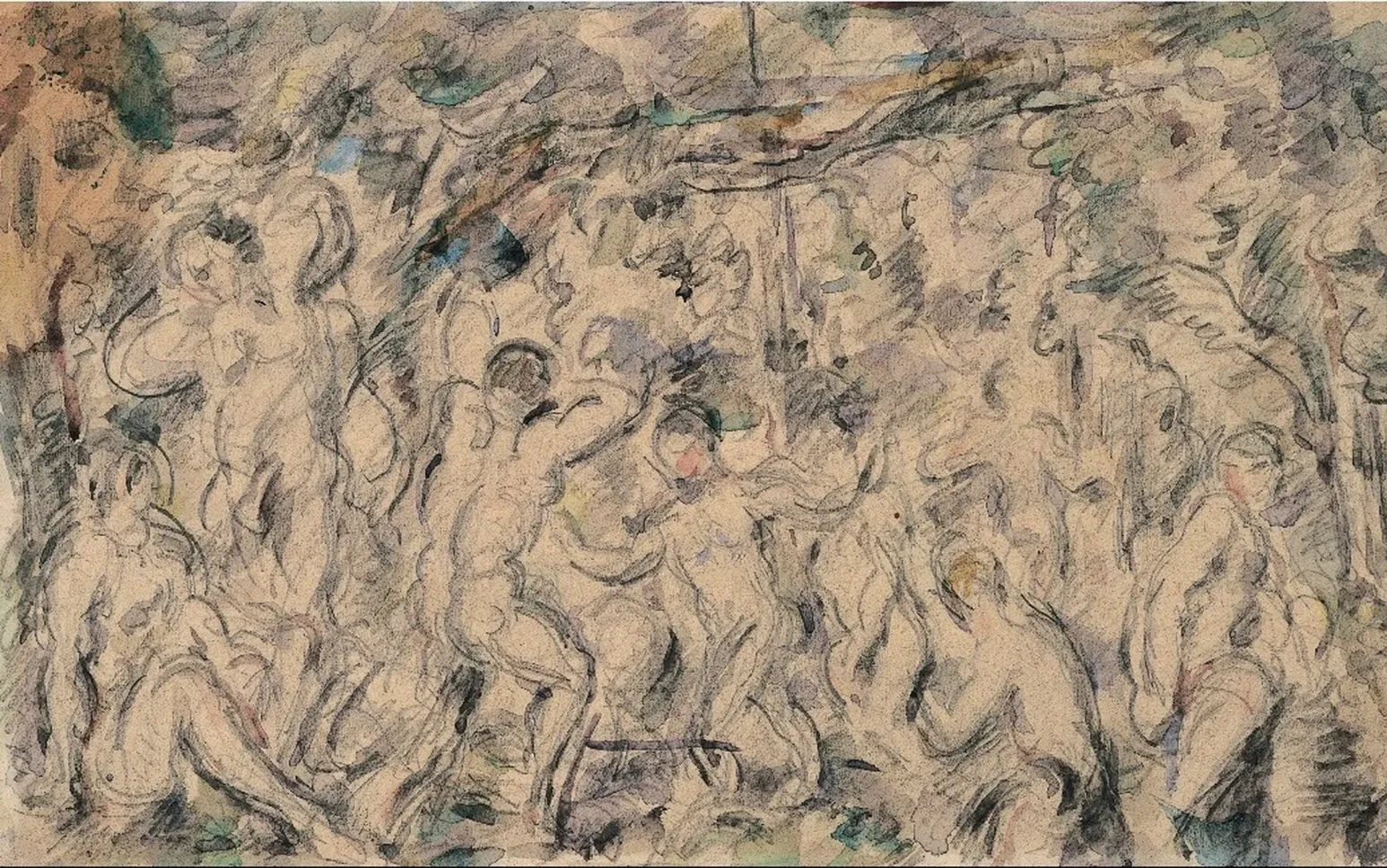 Bathers, Paul Cézanne