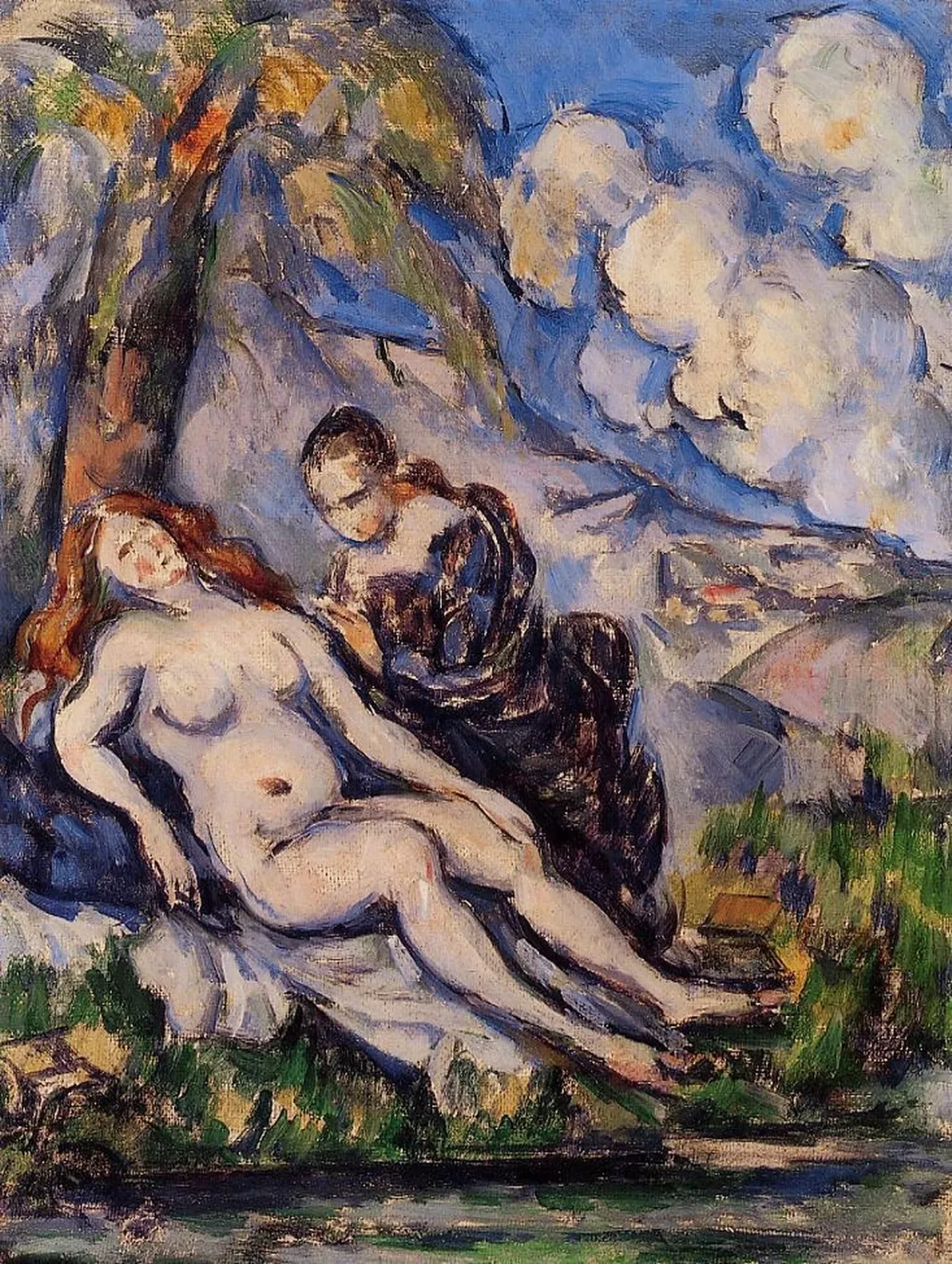 Bethsabée, ou la chaste Suzanne, Paul Cézanne