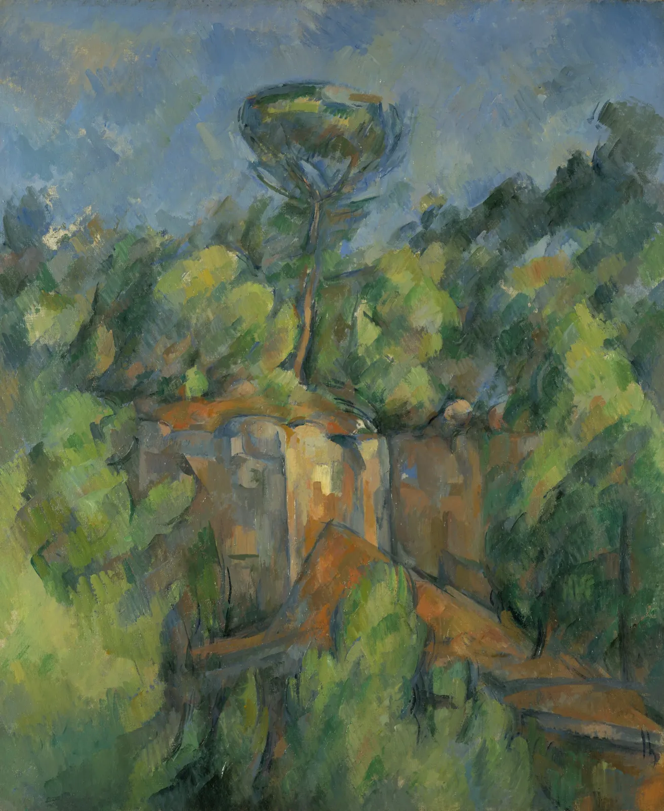 Bibémus Quarry, Paul Cézanne