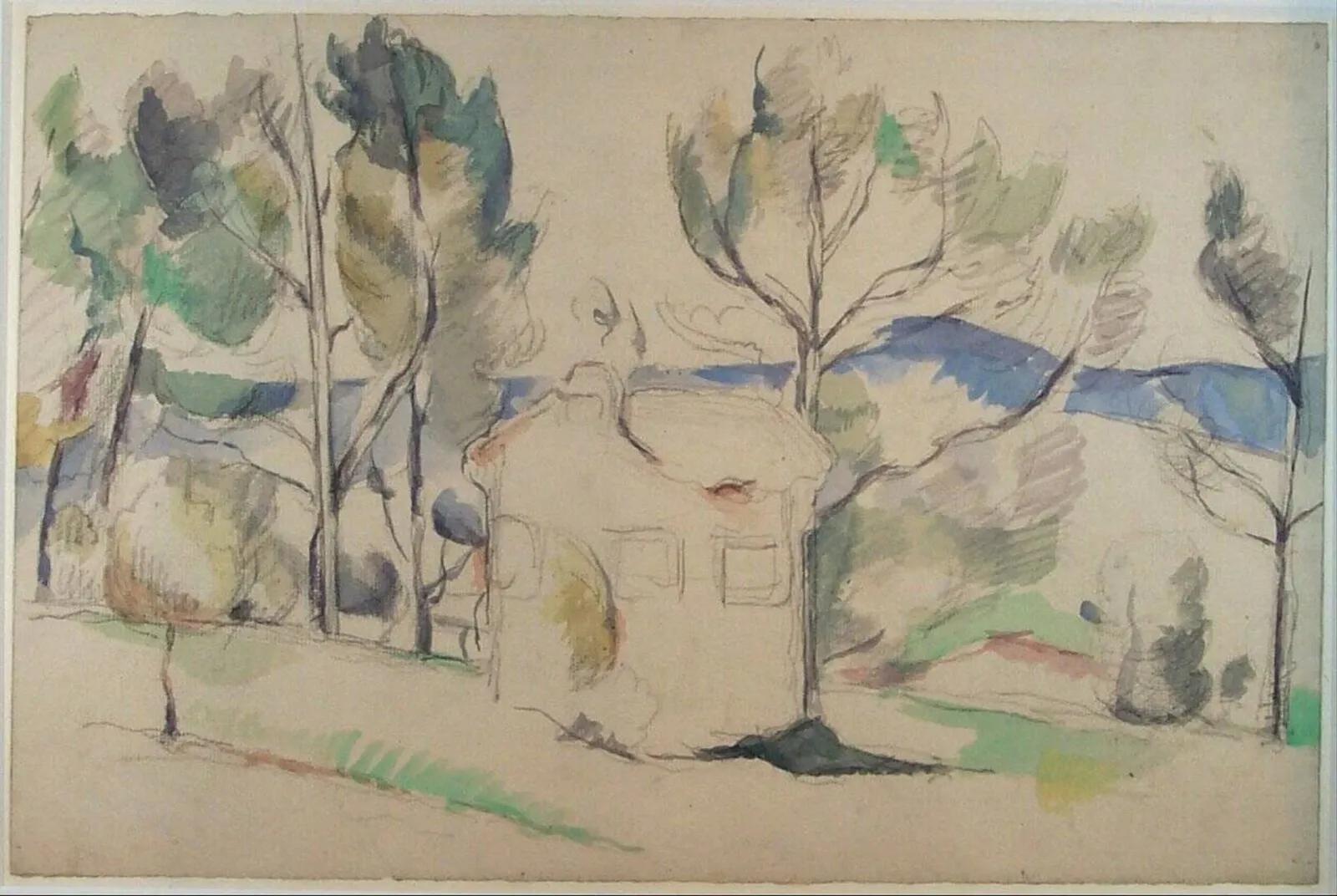 Cabane de chasse en Provence, Paul Cézanne