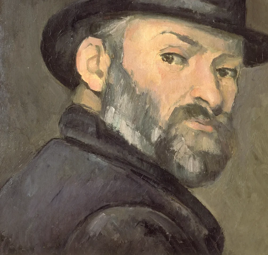 Cezanne au chapeau melon, Paul Cézanne