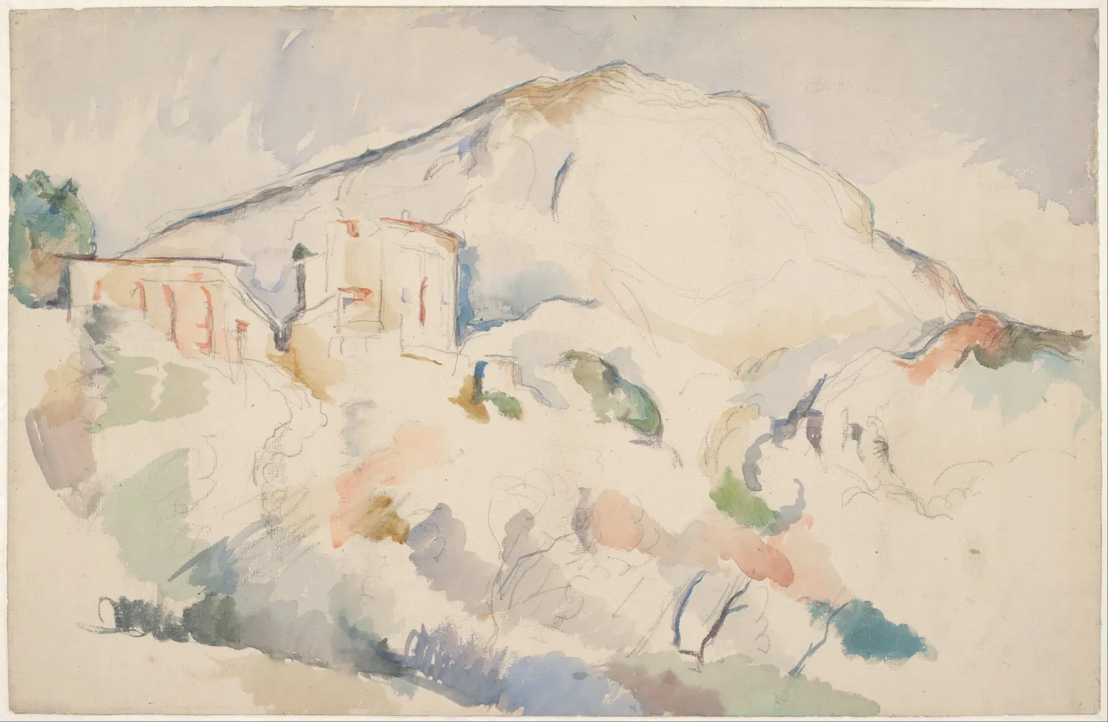 Château Noir devant la Montagne Sainte-Victoire, Paul Cézanne