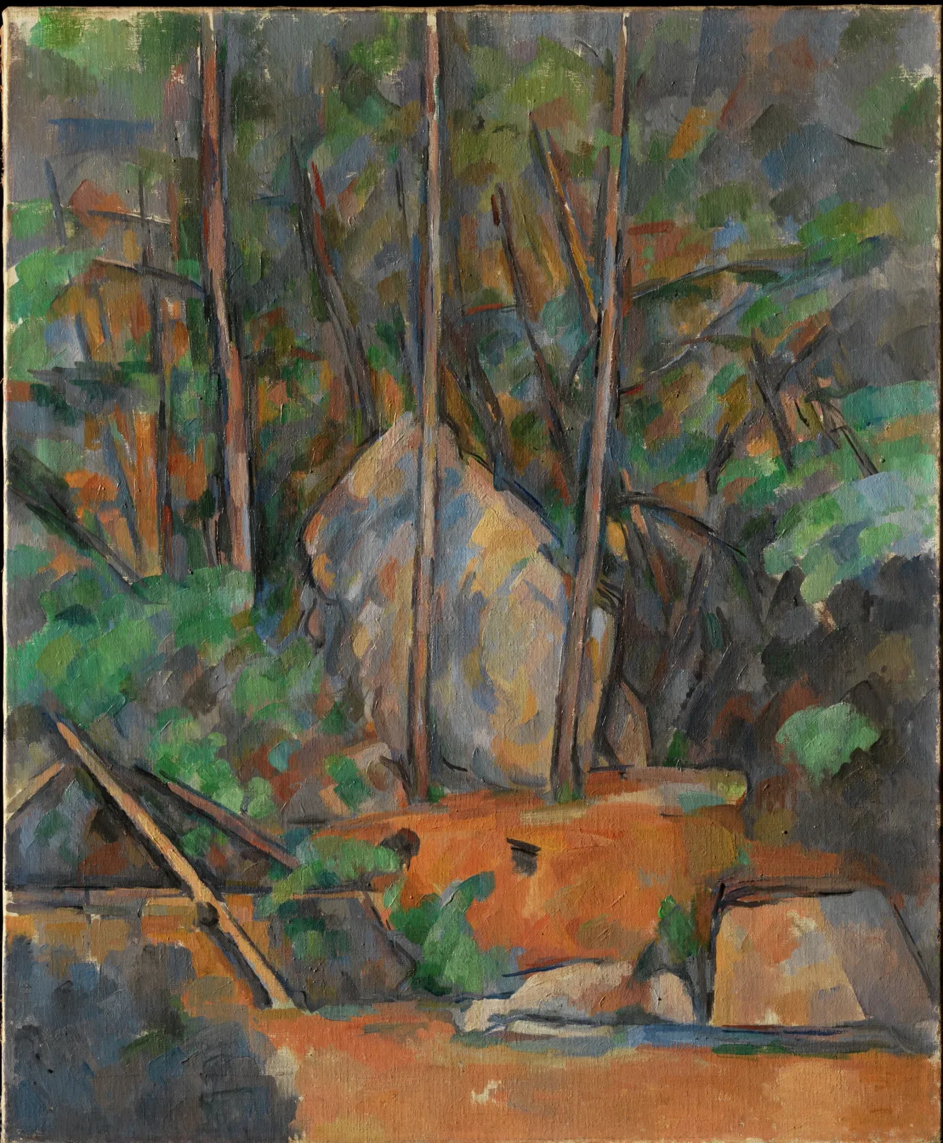 Citerne au parc du Château Noir, Paul Cézanne