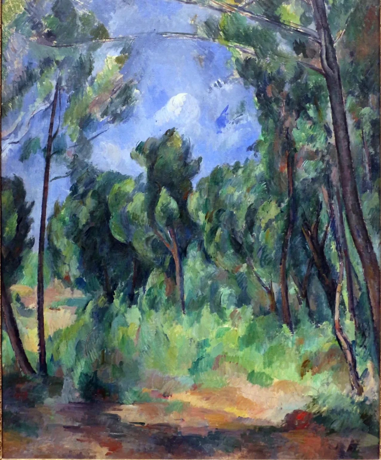 Clairière, Paul Cézanne