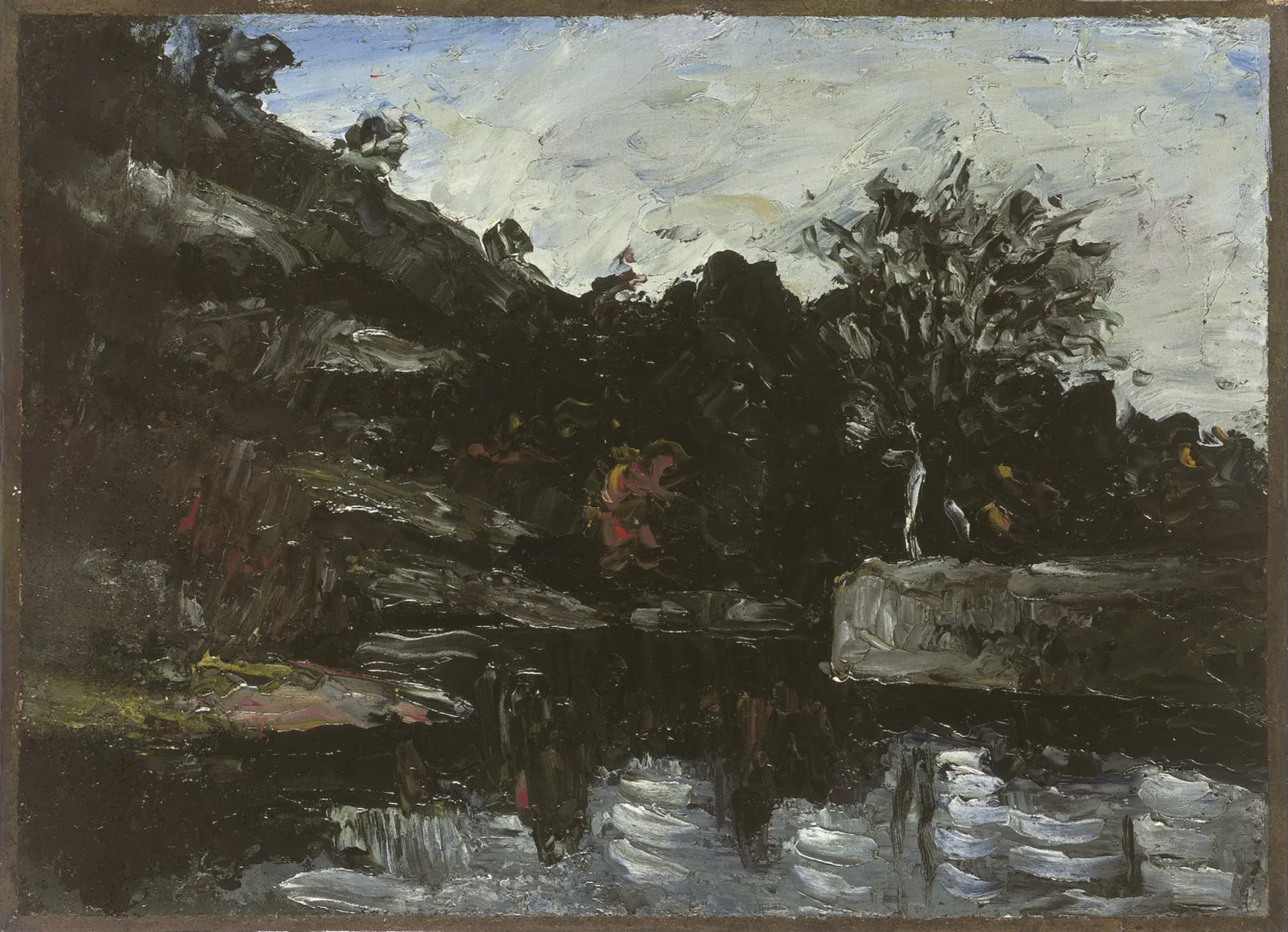 Coin de rivière, Paul Cézanne