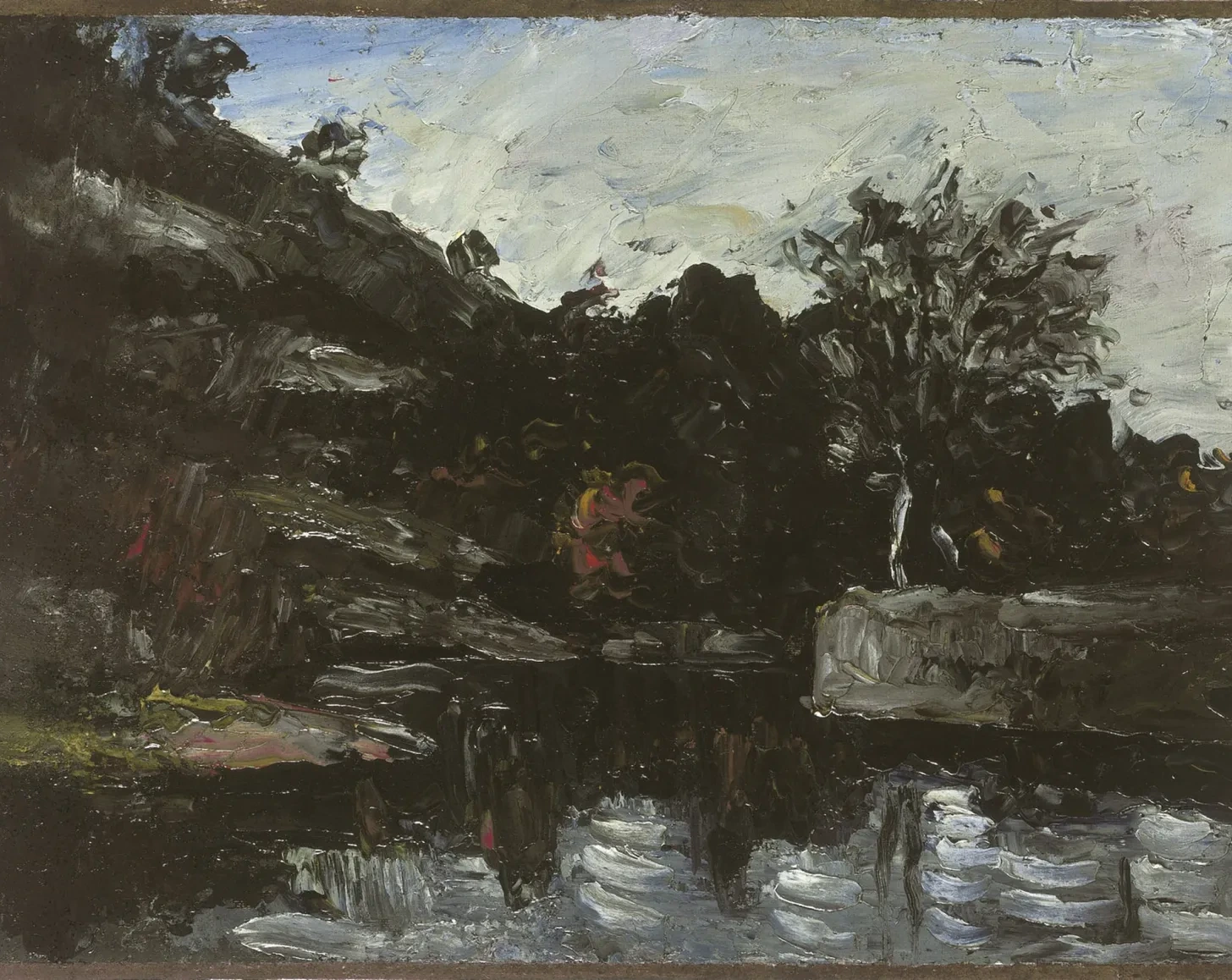 Coin de rivière, Paul Cézanne