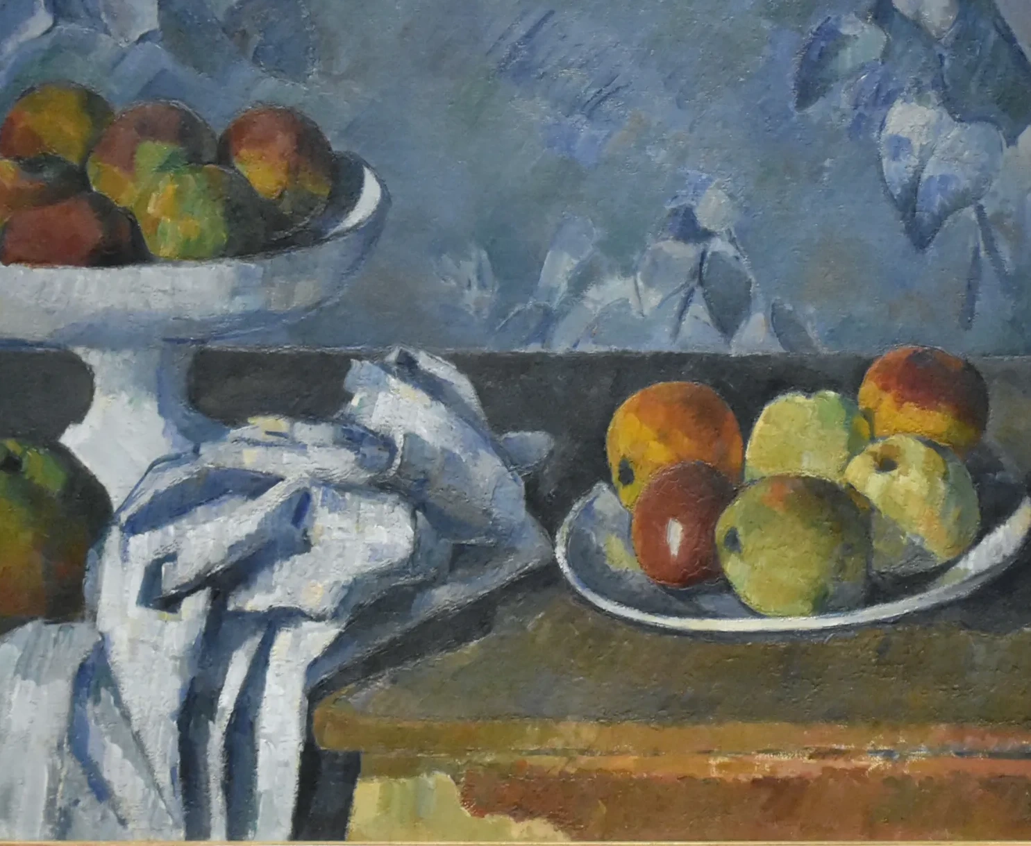 Compotier, assiette et pommes, Paul Cézanne