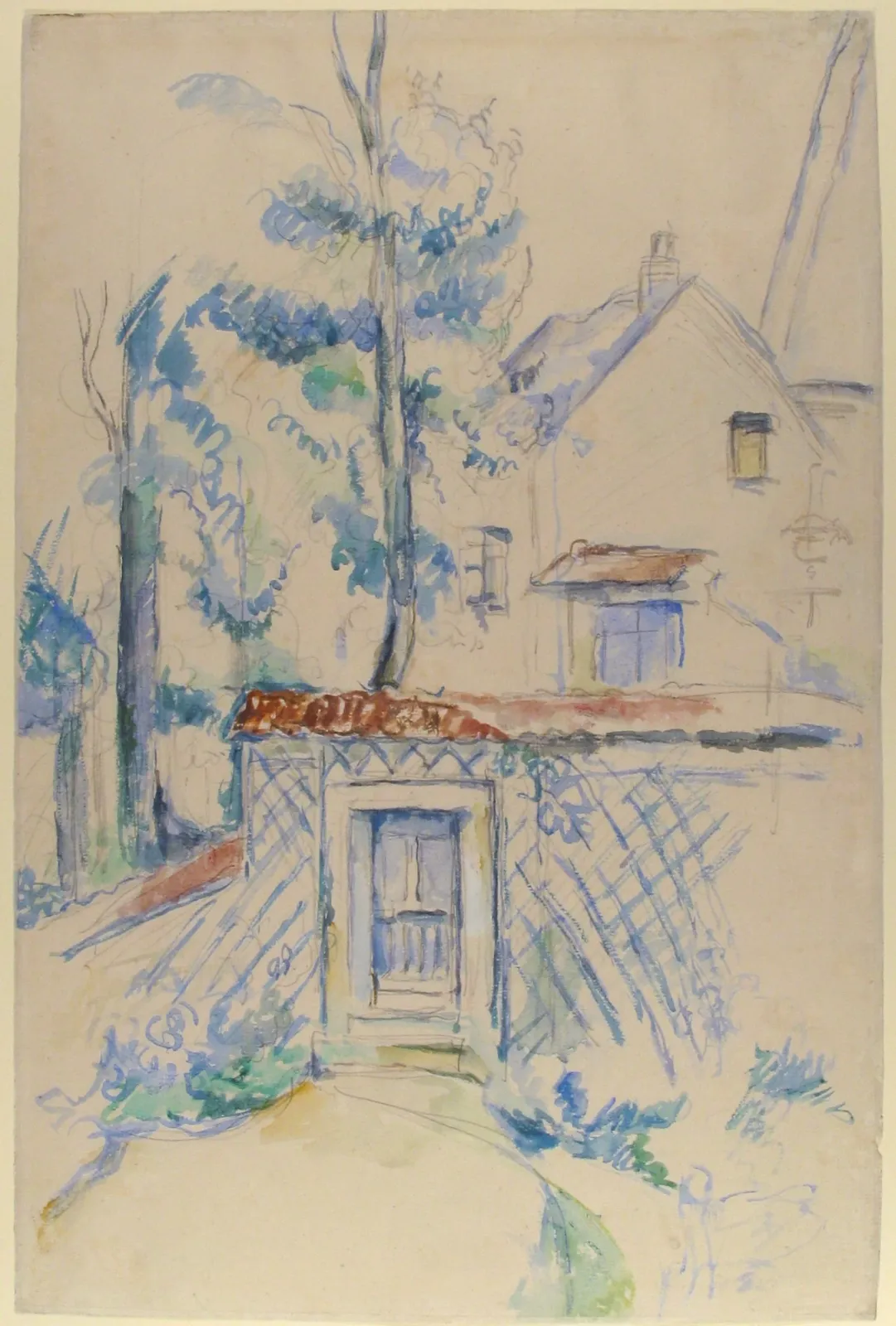 Entrée de Jardin, Paul Cézanne