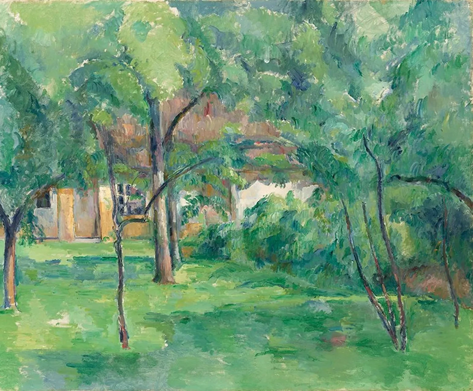Ferme en Normandie, été (Hattenville), Paul Cézanne