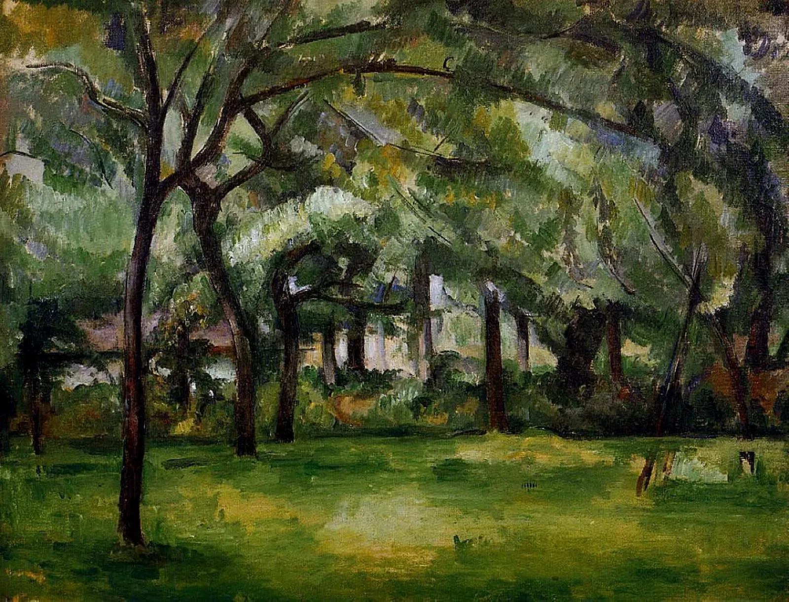 Ferme normande, été (Hattenville), Paul Cézanne