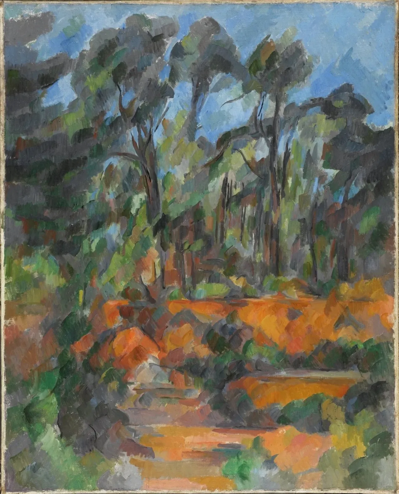 Forêt, Paul Cézanne