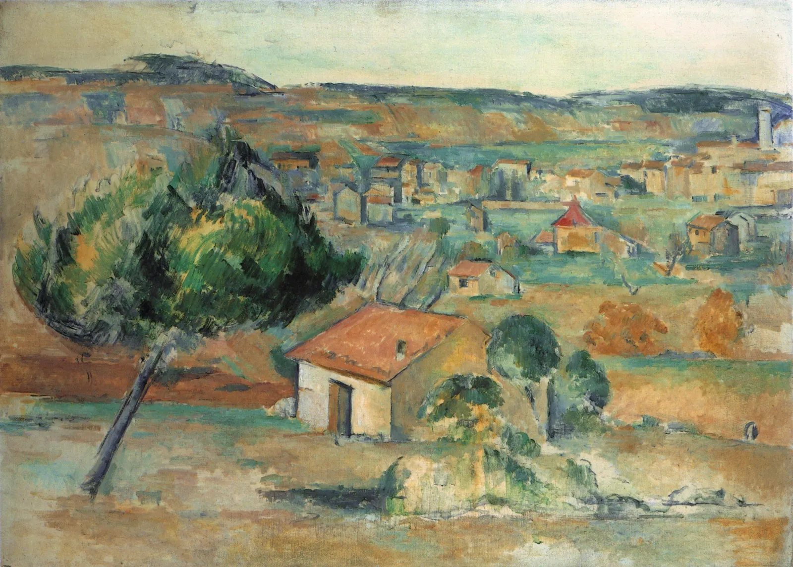 Gardanne vu du Claou, Paul Cézanne