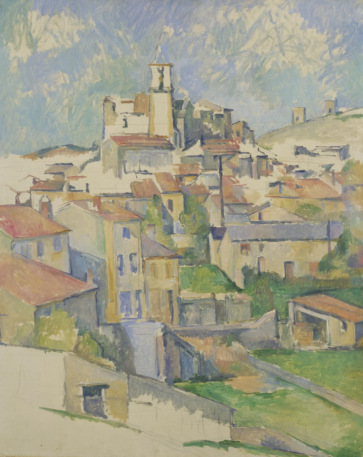 Gardanne (vue verticale), Paul Cézanne