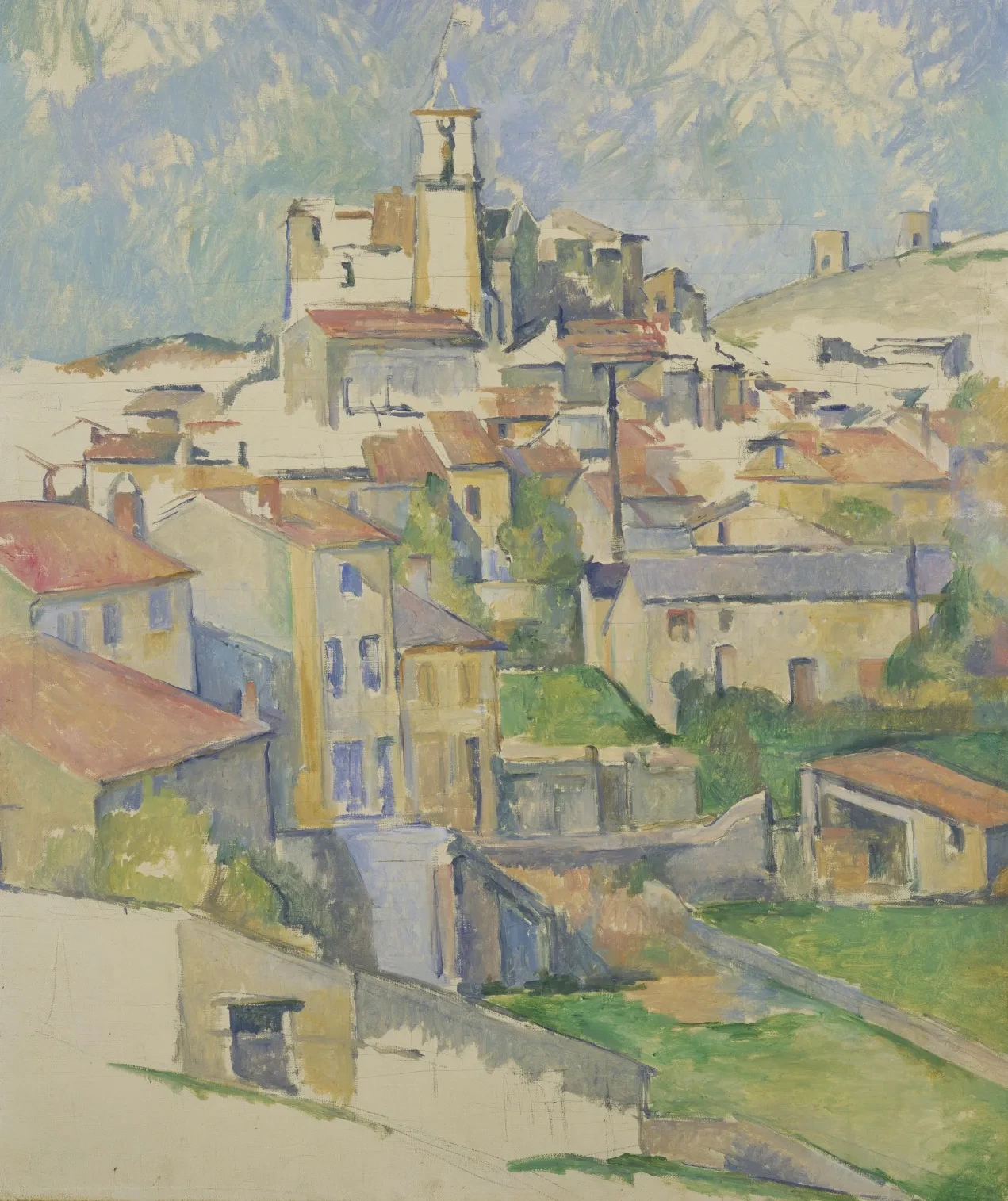 Gardanne (vue verticale), Paul Cézanne
