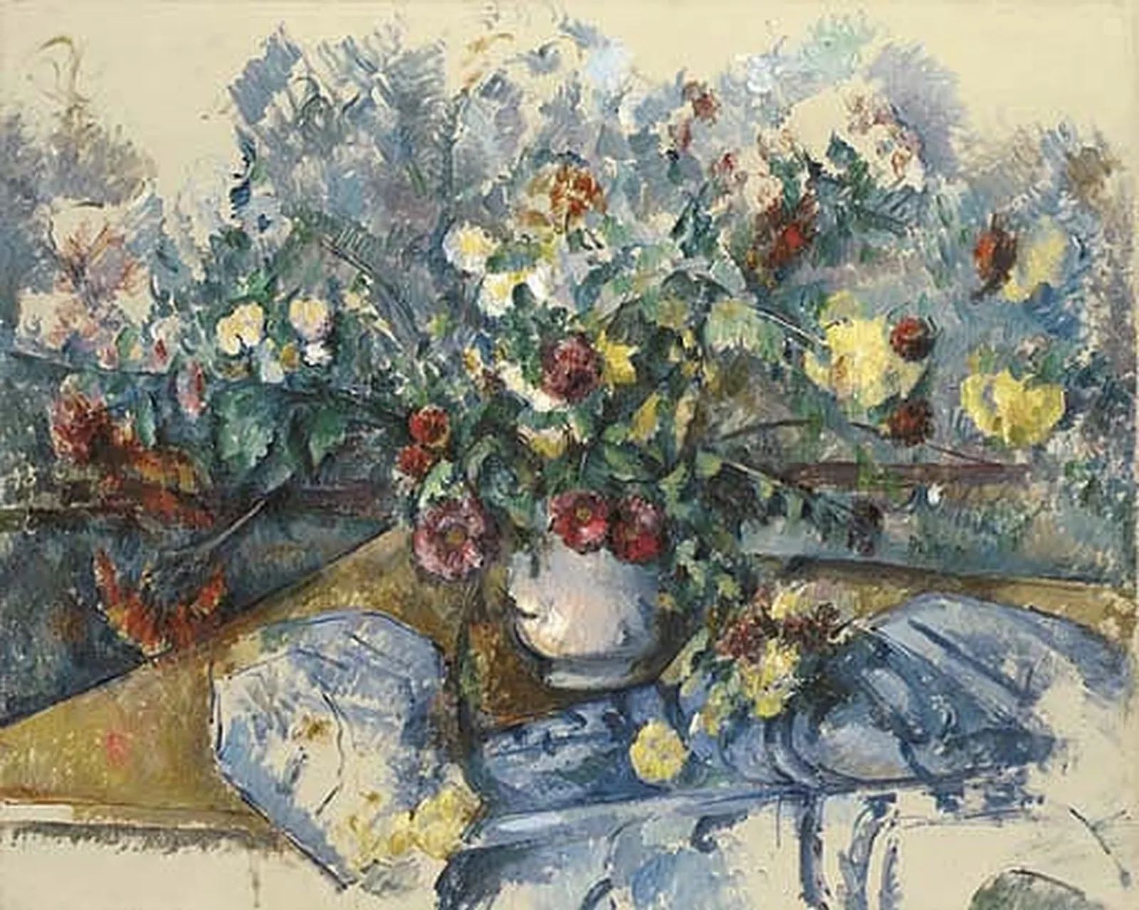 Grand bouquet de fleurs, Paul Cézanne
