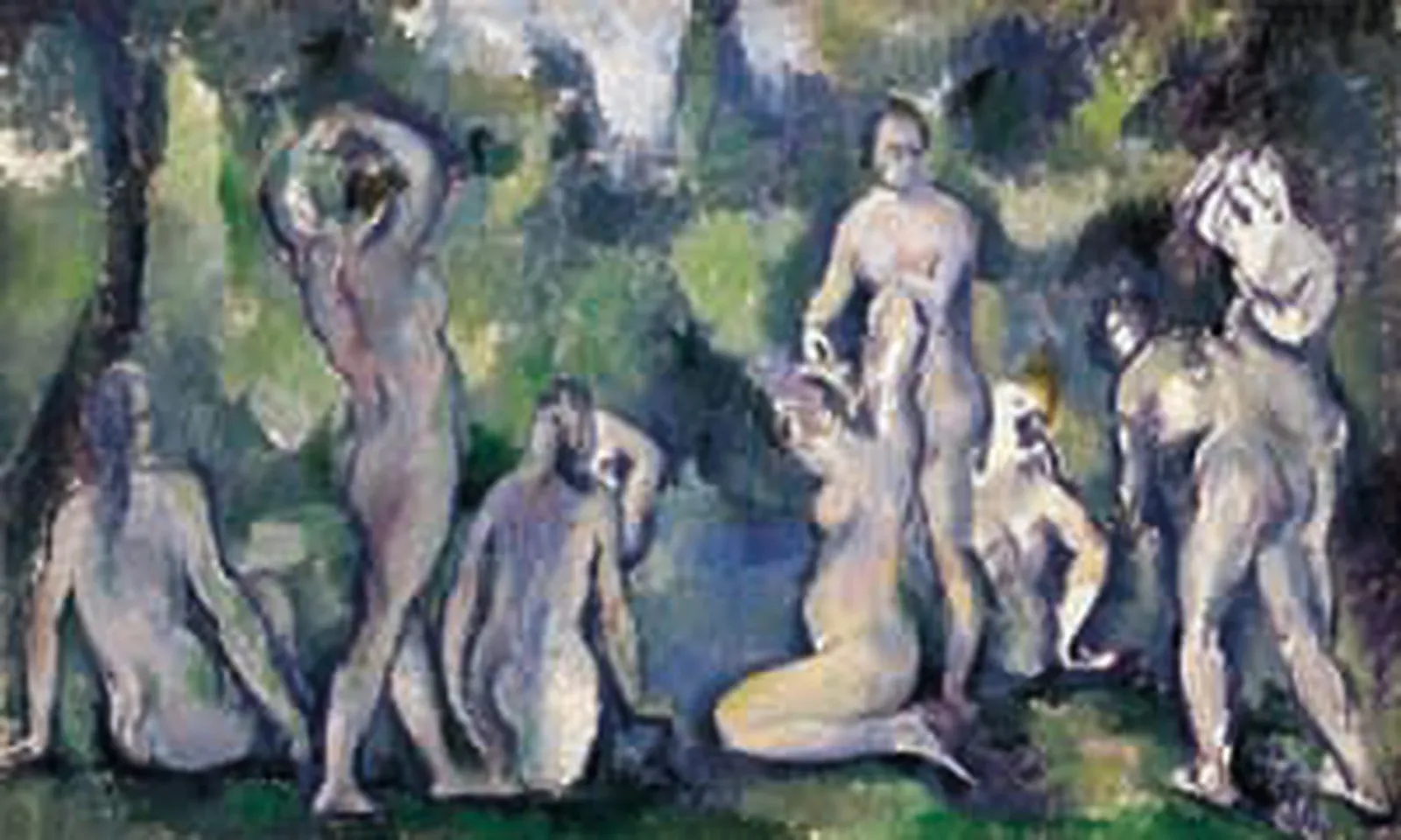 Groupe de baigneuses, Paul Cézanne