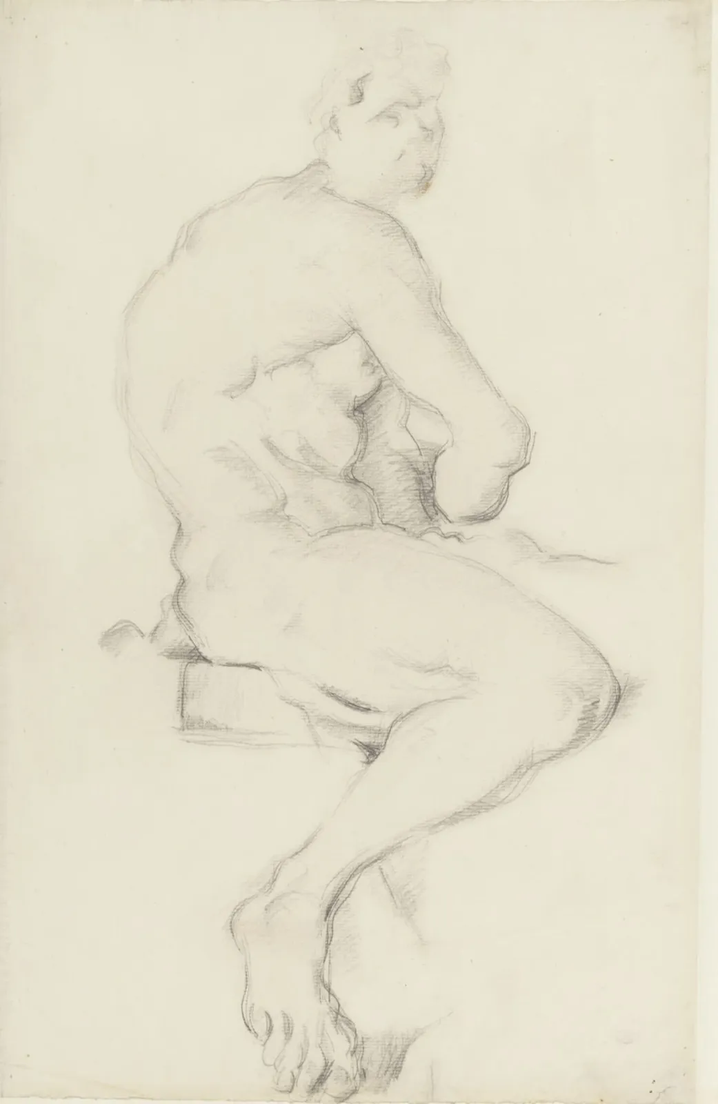 Hercule au repos, d'après Puget, Paul Cézanne