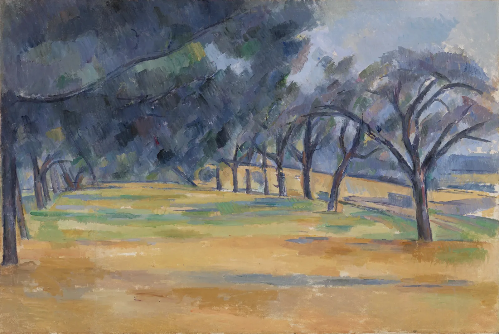 L'Allée de Marines, Paul Cézanne