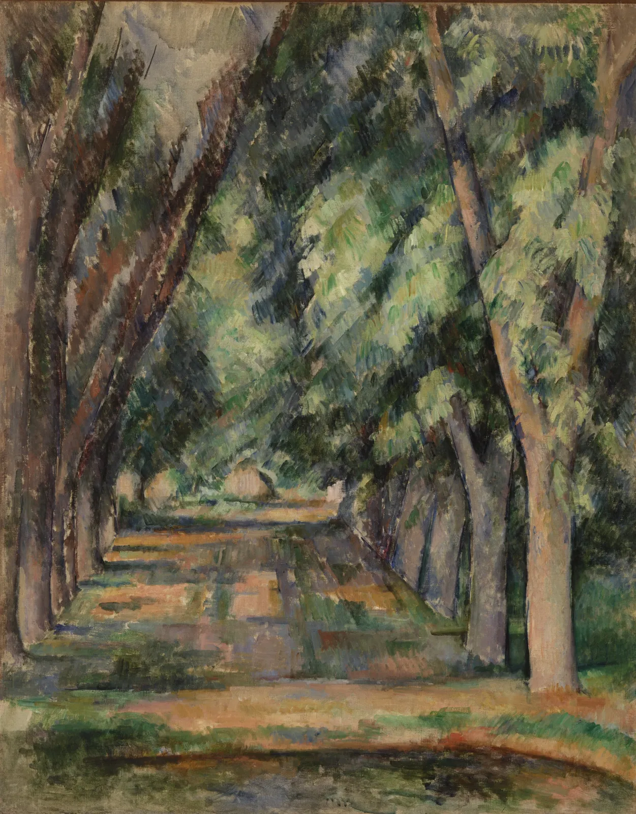 L'Allée des marronniers au Jas de Bouffan, Paul Cézanne