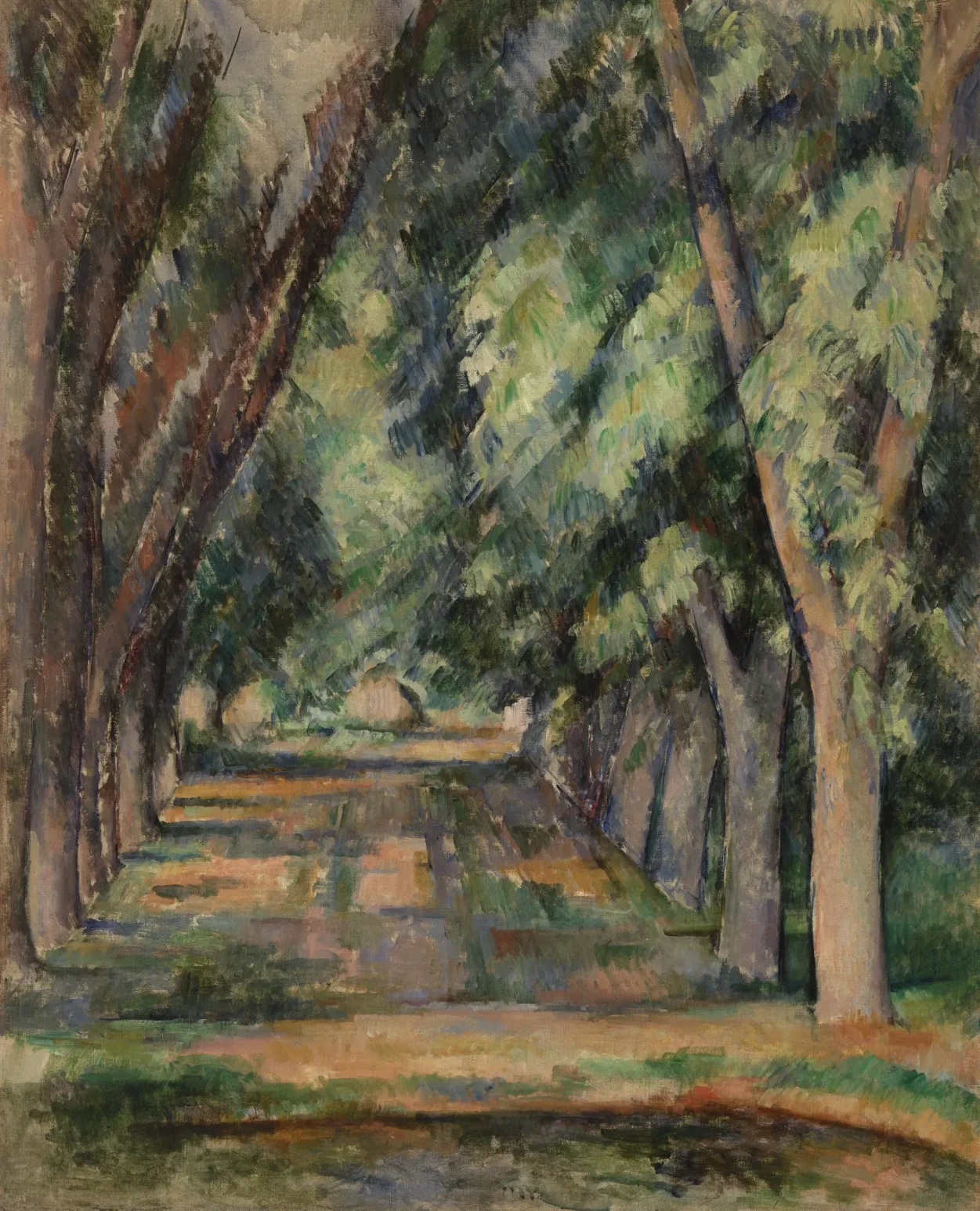 L'Allée des marronniers au Jas de Bouffan, Paul Cézanne