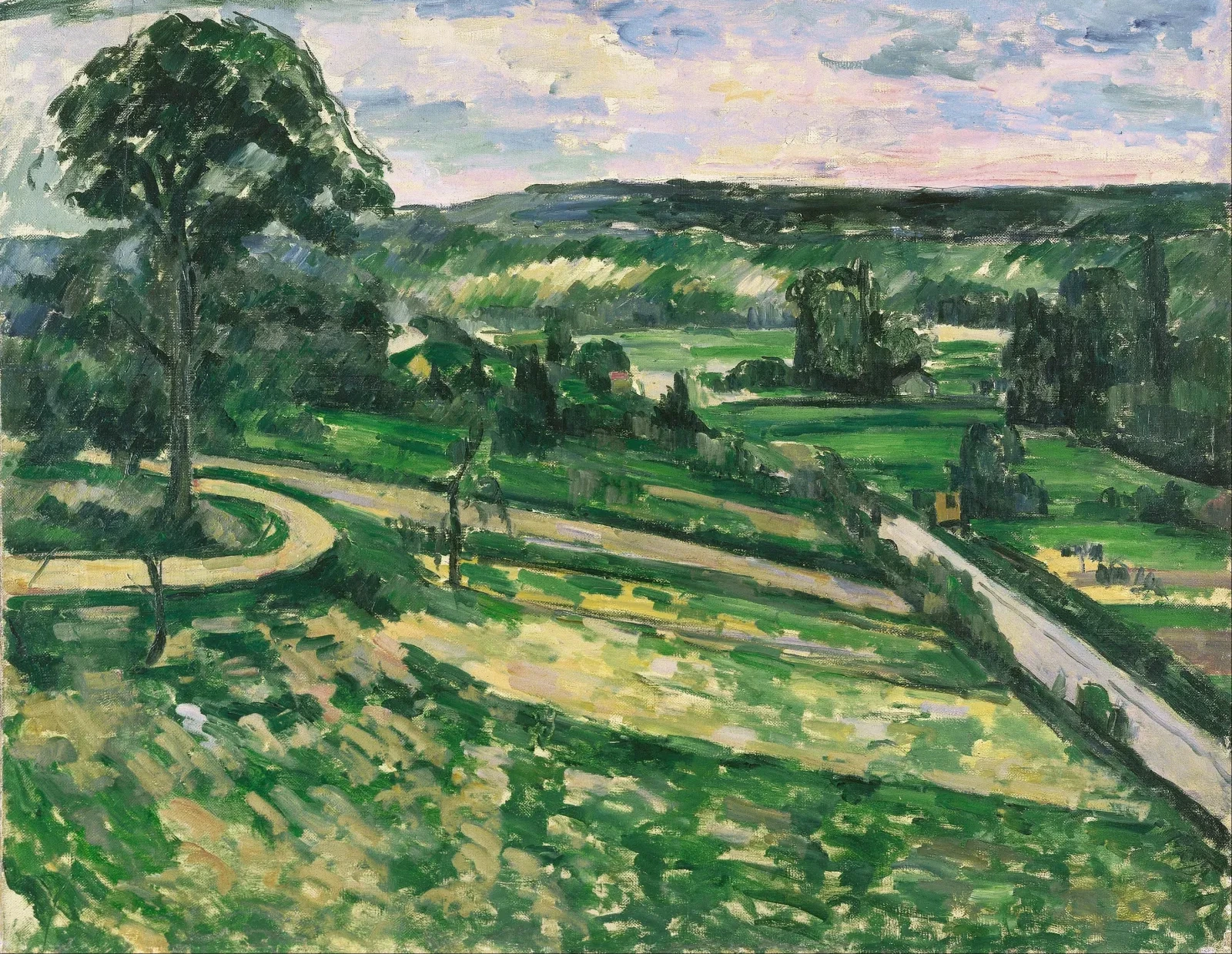 L'Arbre au tournant, Paul Cézanne