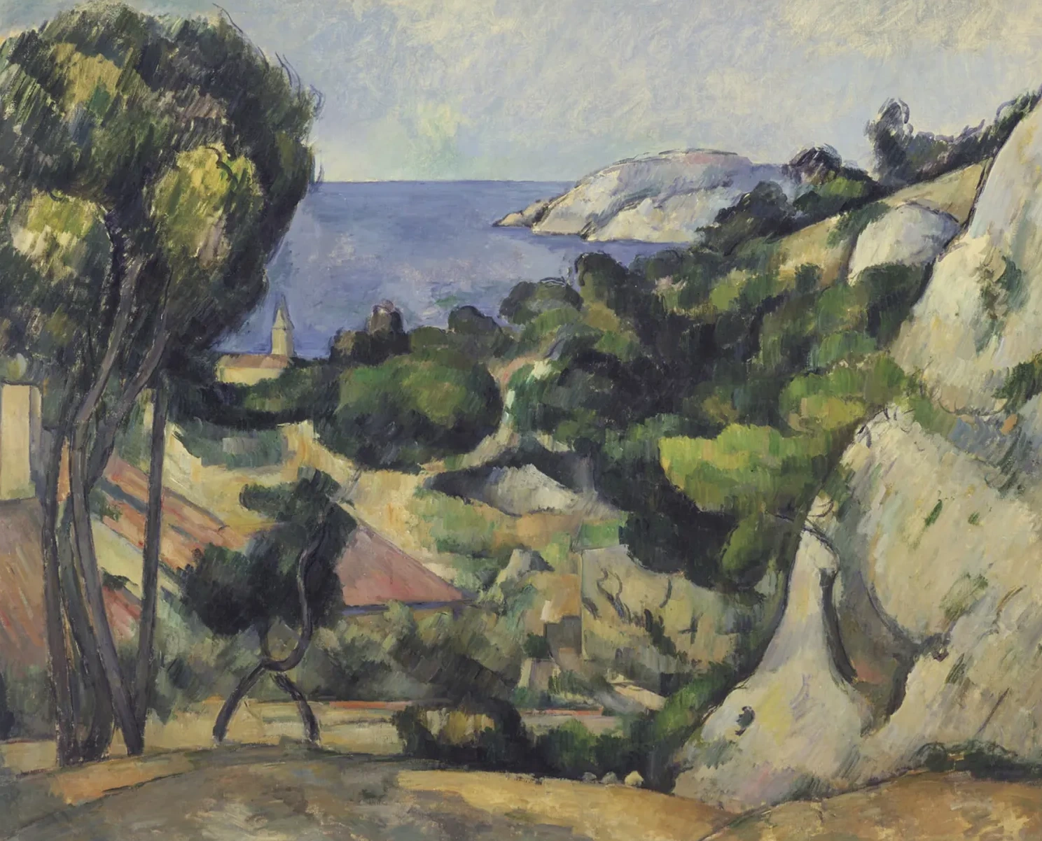 L'Estaque, Paul Cézanne