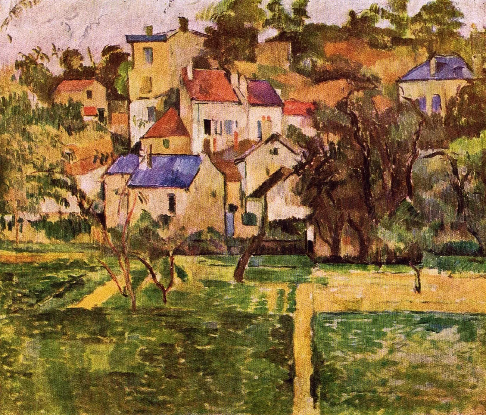 L'Hermitage à Pontoise, Paul Cézanne