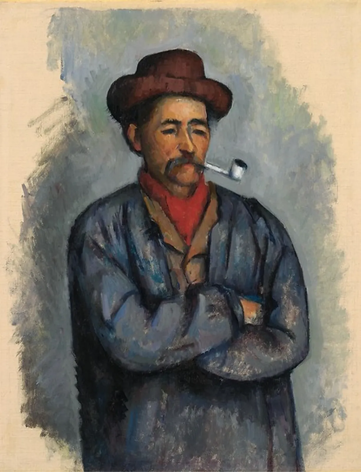 L'Homme à la pipe, Paul Cézanne