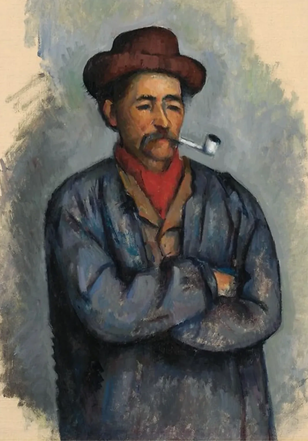 L'Homme à la pipe, Paul Cézanne