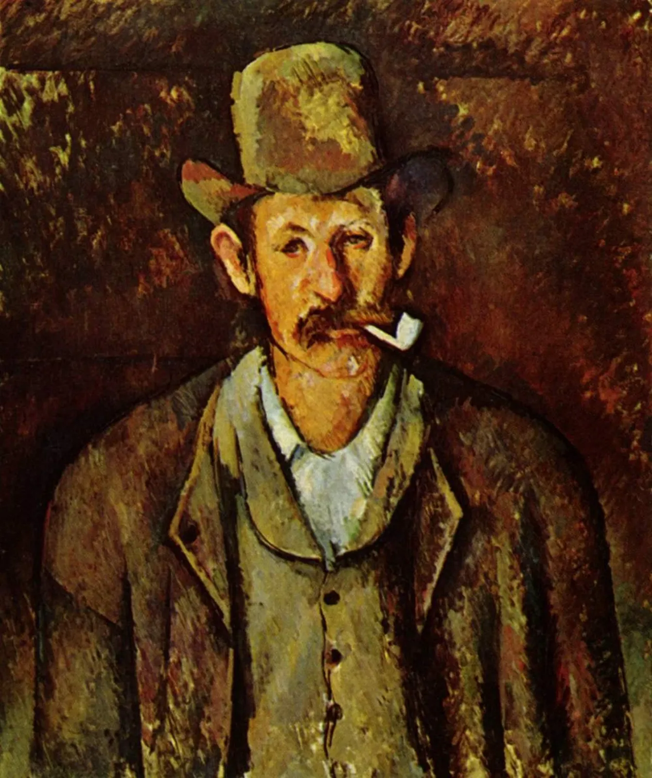L'homme à la pipe, Paul Cézanne
