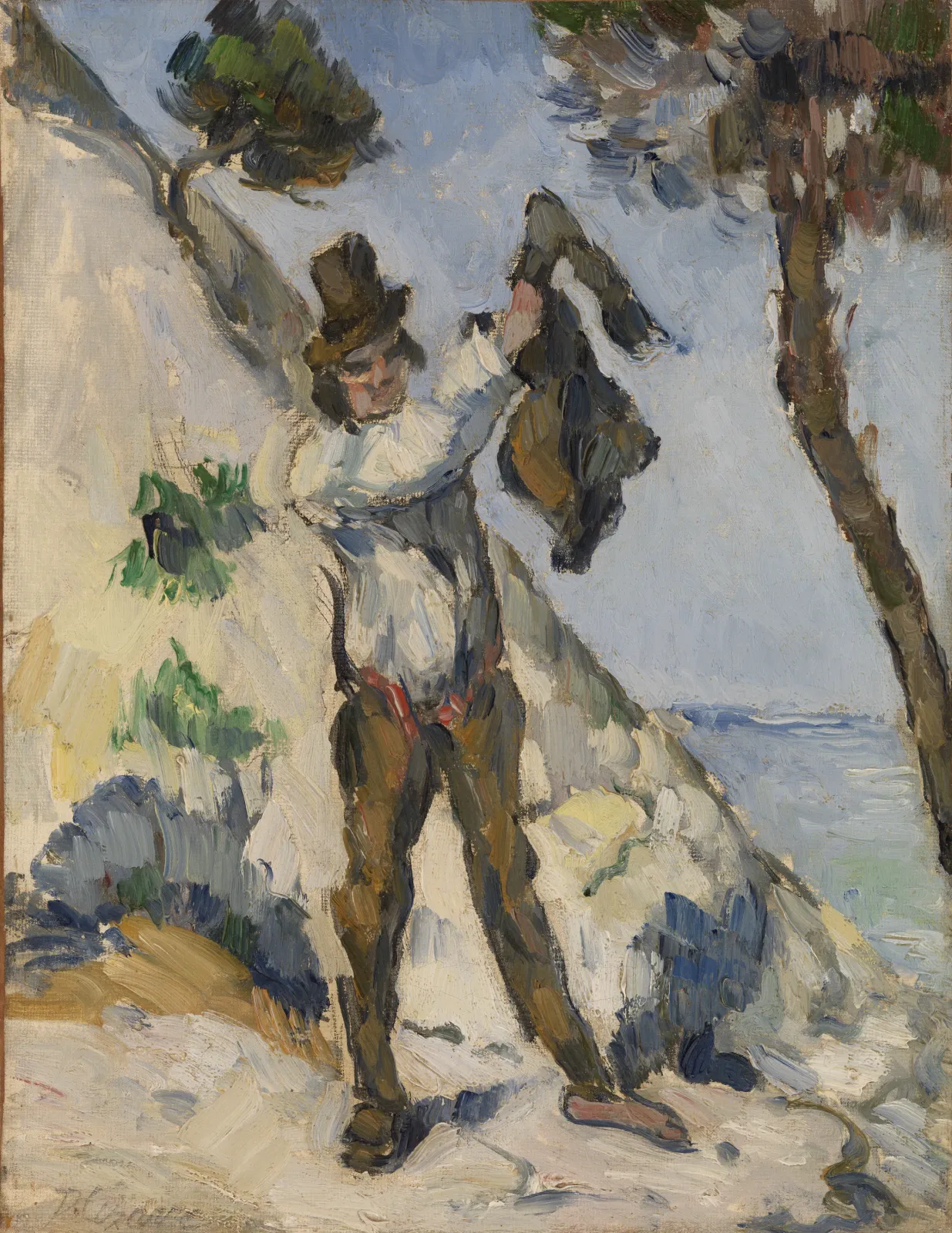 L'Homme à la veste, Paul Cézanne